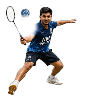 Dhruv badminton